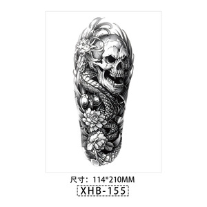 Tatuaje Temporal Personalizado para Hombre/Mujer, Diseño Religioso, Sexy y Moderno en Blanco y Negro para Cuerpo y Brazo, Duración <span class=keywords><strong>de</strong></span> 5-7 Días, Tinta <span class=keywords><strong>de</strong></span> Seda - Product Image 5