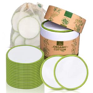 Lavable et réutilisable Tampons Démaquillants fibre de bambou disques <span class=keywords><strong>coton</strong></span> <span class=keywords><strong>demaquillant</strong></span> lavable - Product Image 6