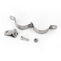 Supports et attaches de tuyauterie OEM en acier inoxydable 316 pour fournisseurs chinois, attaches de tuyauterie et colliers de serrage DN80, collier de serrage pour lanterne