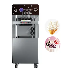 Efficient ice cream machine ice cream maker 3 flavors outlet for market