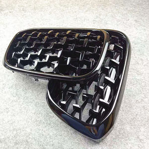 Rear Bumper Grille for X3 X4 G01 G02 G08 2017-2024 Double Line Gloss Black Three Colours - Product Image 5