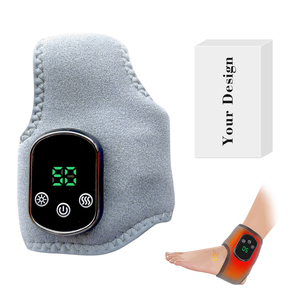 Comfortable Vibrating Joint Wrap with Moisture-Management Fabric and Dual Heat/Vibration <b>Settings</b> for - Product Image 1