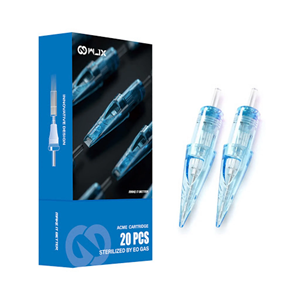 Cartouche d'aiguilles doubles stérilisées pour machine à tatouer permanente pour les modèles de marque RS/<span class=keywords><strong>RL</strong></span>/RM/RLT - Product Image 1