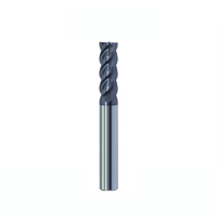 Fresa de carburo sólido ZCC HRC55 de 4 filos PM-2EL/PM-4EL-D4.0 D6.0 D8.0 10.0 12.0 14.0 16.0 20 con filo de corte largo para CNC