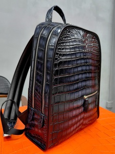 <span class=keywords><strong>Mochila</strong></span> de Viaje de <span class=keywords><strong>Piel</strong></span> de Cocodrilo Genuina de Primera Calidad para <span class=keywords><strong>Hombre</strong></span>, Bolsa de Fin de Semana de Alta Calidad para <span class=keywords><strong>Hombre</strong></span>, OEM ODM - Product Image 3