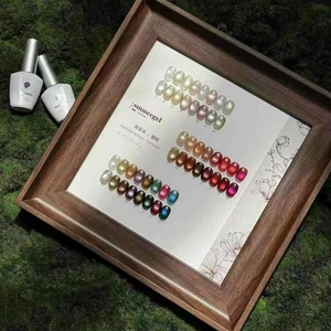 High Quality 24-Color UV <b>Nail</b> Art Cat's Eye <b>Gel</b> Polish <b>Set</b> Display Board 15ml Volume Free Salons Customizable Logo <b>Nail</b> Polish - Product Image 4