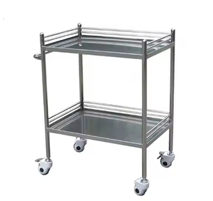 TTC11 China Cheap Price Stainless Steel Ward Instrument Cart for Hospital Ward High Quality Hospital Mobile <strong>Dressing</strong> <strong>Trolley</strong> - Product Image 4