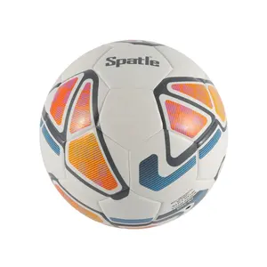 Nouveauté Ballon de football PU de haute qualité, taille 5, à liaison thermique