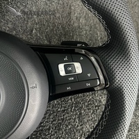 Carbon-Lenkrad für Volkswagen Golf 7 7.5 GTI GTD GT, VW Polo, Golf R 6 7 8 MK6 MK7 GTi, Passat B7 B8, Jetta
