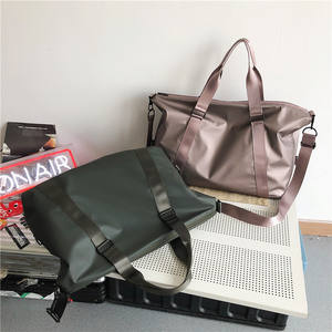 Bolsa de Viaje Ligera de Oxford, Bolsa de Deporte para Yoga y Fitness, con Separación para Artículos Secos y Húmedos, Bolsa de Gimnasio para Viajes Cortos de Fin de Semana - Product Image 2