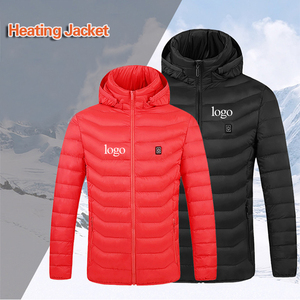 Wholesale 9 Zone Heater Quick <strong>Heat</strong> Men Winter Warm Clothing USB Rechargeable Battery Heated <strong>Jacket</strong> - Product Image 5