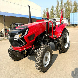 Mini tracteurs <span class=keywords><strong>Tracteur</strong></span> à roues 4x4 De 60 hp 50hp 80hp 100hp <span class=keywords><strong>Tracteur</strong></span> agricole compact Agriculture avec outils agricoles - Product Image 6