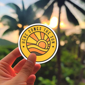 Autocollants auto-adhésifs durables en vinyle résistant aux UV pour ordinateur portable guitare impression personnalisée autocollant découpé - Product Image 1