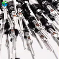 Procesador de cables servocontrolado de alto rendimiento con unidades de sellado y estañado, automatización completa, hasta 1300 piezas/hora