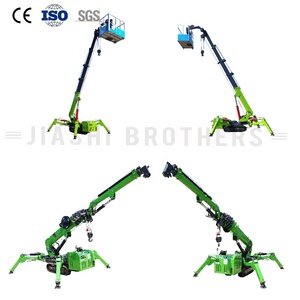 Tốt bán đa chức năng 5ton 8ton 10ton di động di động Spider <span class=keywords><strong>Crane</strong></span> xoay 360 độ với Fly JIB - Product Image 3