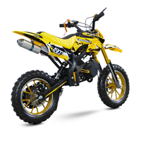 Motor Trail Mini Anak-Anak Bertenaga Gas 49cc 2 Tak, Starter Tarik, Penggerak Rantai, Rem Cakram