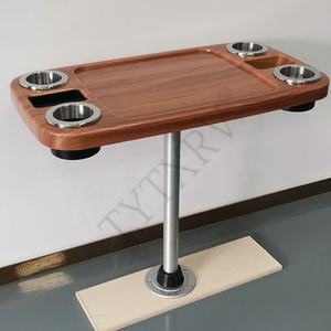 ملحقات TYTXRV <span class=keywords><strong>RV</strong></span> قاعدة طاولة متداخلة قابلة للدوران والإزالة قطع منزل متنقل سيارة منزل متحرك ساق طاولة - Product Image 5