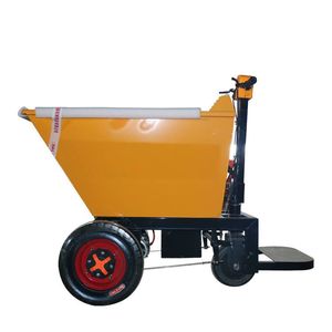 Mini 1000W <span class=keywords><strong>brouette</strong></span> électrique 1000W béton charrette à bras Mini voiture chariot benne petite chargeuse frontale chargeuse sur pneus - Product Image 3