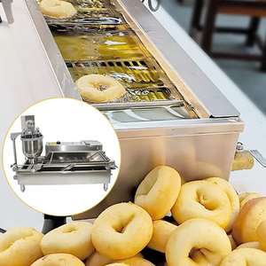 Thiết bị phục vụ công nghiệp tự động <span class=keywords><strong>Donut</strong></span> chiên Máy làm nóng bán <span class=keywords><strong>Donut</strong></span> dây chuyền sản xuất/Mini làm <span class=keywords><strong>Donut</strong></span> máy - Product Image 5