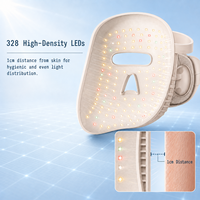Masque facial sans fil en silicone personnalisé pour la thérapie par lumière rouge LED, masque de beauté pour le visage, thérapie par lumière 4D