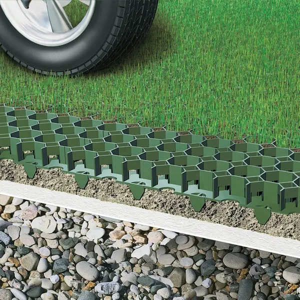 Le finitrici per erba permeabili sono cellulari ad incastro utilizzati nella finitrice di parcheggio