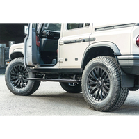 Marchepied électrique personnalisé WEIJIA style sport pour INEOS Grenadier, en aluminium noir, sans perçage
