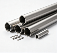 Tube de Niobium Sans Soudure de Haute Pureté Nb1 ASTM B394, Tailles Personnalisées, Faible Dégazage, pour Four à Vide UHV et Revêtement par Faisceau Électrique