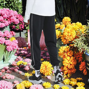 Pantalons de sport de marque pour hommes, décontractés, respirants, taille haute, brodés, pantalons de jogging avec cordon de serrage - Product Image 4