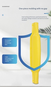 Accessoires d'ingénierie électrique RUNDE, <span class=keywords><strong>gaine</strong></span> de protection en caoutchouc de silicone, pince à <span class=keywords><strong>fil</strong></span> en arc - Product Image 3