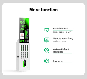 Nouvelle Tendance 2025 UE : Station de Location de Power Banks Partagées OEM pour Publicité, Distributeur Automatique de Recharge Rapide pour Téléphones Portables en Extérieur - Product Image 2
