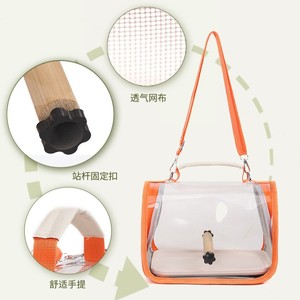 Portable Parrot Bag Foldable Transparent Crossbody Backpack For Budgies And Cockatiels Small Pet Carrier Birdcage - Product Image 3