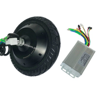 6.5 "24v 6.5 pouces moteur de moyeu électrique double 6.5 pouces moteur de moyeu pour Scooter fauteuil roulant Robot chariot chariot monocycle