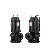Pompe à eau usée submersible de qualité supérieure, personnalisable en Chine, entraînée par un moteur électrique WQ, pour le traitement des eaux usées industrielles