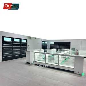 Tùy Chỉnh Khói Cửa Hàng Showcase Cửa Hàng Bán Lẻ Hiển Thị Kính Hiển Thị Tủ Thuốc Lá Thiết Kế Cửa Hàng Thuốc Lá Hiển Thị Tủ Với Đèn - Product Image 3
