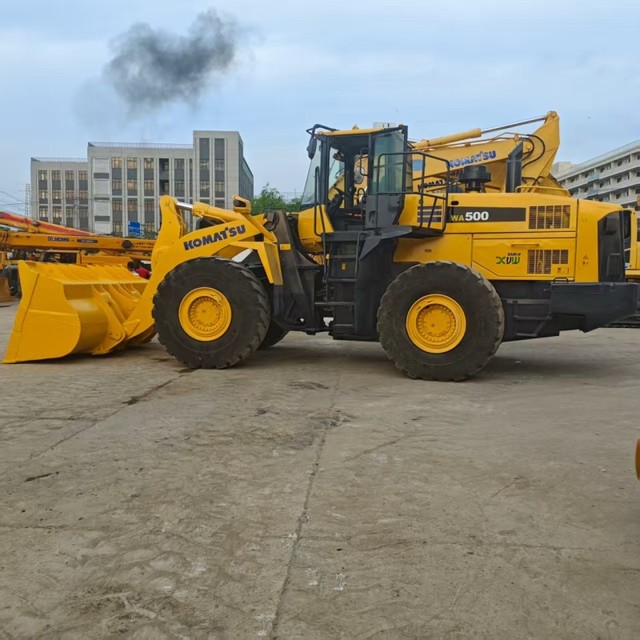 Fuel Efficient Used komatsu WA500-6 Wheel Loader with High End Quality