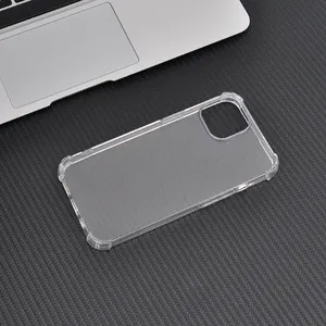 Neue schlanke stoß feste weiche TPU transparente kristall klare Anti-Schock billige Stoßstange Handy hülle für iPhone 14 14 Pro 14 Pro max