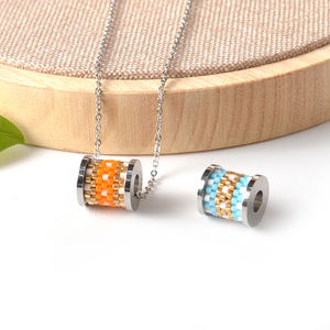 Perles de rocaille <span class=keywords><strong>Miyuki</strong></span> de haute qualité en gros, breloques en métal, pendentifs pour la fabrication de bijoux - Product Image 5