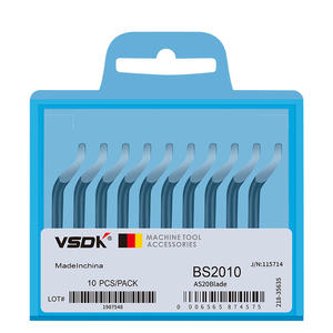 Strumento di sbavatura per impieghi gravosi 10 S10 lame utensili a lunga portata estensibile collo alesatore per svasatore fresa in acciaio ad alta velocità assortita - Product Image 6