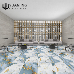 Azulejos <span class=keywords><strong>de</strong></span> Porcelana <span class=keywords><strong>de</strong></span> Lujo con Acabado Brillante para Pisos, 600x600mm, Diseño <span class=keywords><strong>de</strong></span> Alta Gama para Sala <span class=keywords><strong>de</strong></span> Estar y Vestíbulo, con Patrones <span class=keywords><strong>de</strong></span> Mármol - Product Image 4