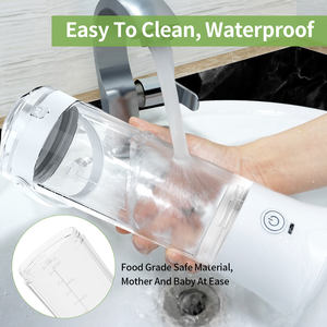 Mini mixeur portable sans fil rechargeable pour fruits, légumes, smoothies, milkshakes, mélange rapide, nettoyage facile, cuisine, extérieur - Product Image 5