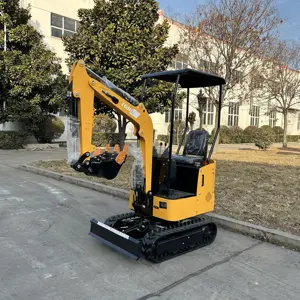 China hot sale 1 ton mini excavator hydraulic crawler excavators excavator supplier