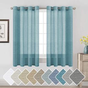 Textile de maison, <span class=keywords><strong>tissu</strong></span> de <span class=keywords><strong>lin</strong></span> bon marché pour rideaux, vente <span class=keywords><strong>en</strong></span> gros - Product Image 2
