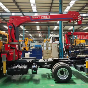 हाइड्रोलिक ट्रक क्रेन 5 टन 10 टन 3 टन 25 टन मिनी क्रेन ट्रक घुड़सवार iu jmc 8 टन बूम क्रेन - Product Image 3