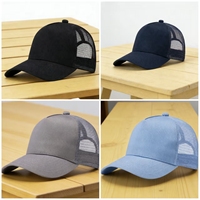 Casquette de baseball personnalisable à 5 panneaux avec patch australien, casquette trucker en maille multicolore, gorras à profil haut pour un style campagnard