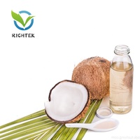 Huile de noix de coco extra vierge biologique pressée à froid 100%, végétalienne et sans OGM testée en laboratoire pour la qualité et la pureté