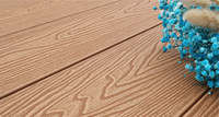 Planches de terrasse en bois WPC revêtement de sol de terrasse extérieur durable noyau creux planche de plancher plancher planches panneau terrasse composite équipée