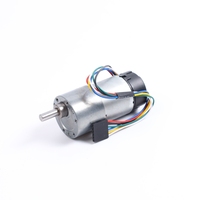 Disesuaikan tinggi daya 6V/24V DC gigi Motor Encoder 37mm kecepatan tinggi Gearbox kipas perahu sepeda listrik; 24VDC sikat komuter