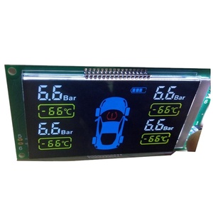 VA Black <strong>Custom</strong> COB <strong>7</strong>-<strong>Segment</strong> LCD <strong>Display</strong> Module with White <strong>LED</strong> Backlight for TPMS Guangdong China - Product Image 2