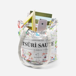 Bolsa de Tela Reutilizable <span class=keywords><strong>Rungo</strong></span>, de Algodón Orgánico, con Correa para el Hombro, Impresión Personalizada, Promocional, para Compras, 37x40cm, Lavable - Product Image 4