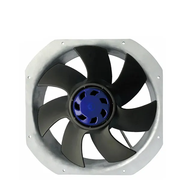 Blauberg 115V moteur à rotor externe silencieux ec ventilateur axial compact 200mm variable pour équipement de nettoyage